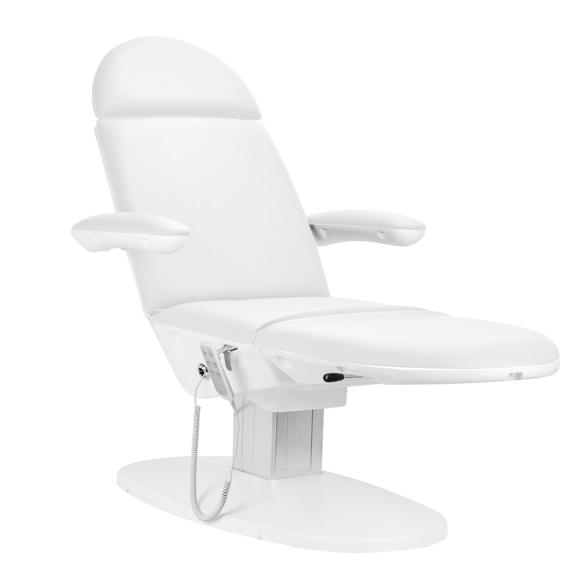 Elektrinis kosmetologinis gultas Eclipse 2240k su lopšio funkcija, 3 pavaros – baltas