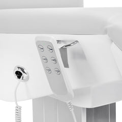 Elektrinis kosmetologinis gultas Eclipse 2240k su lopšio funkcija, 3 pavaros – baltas