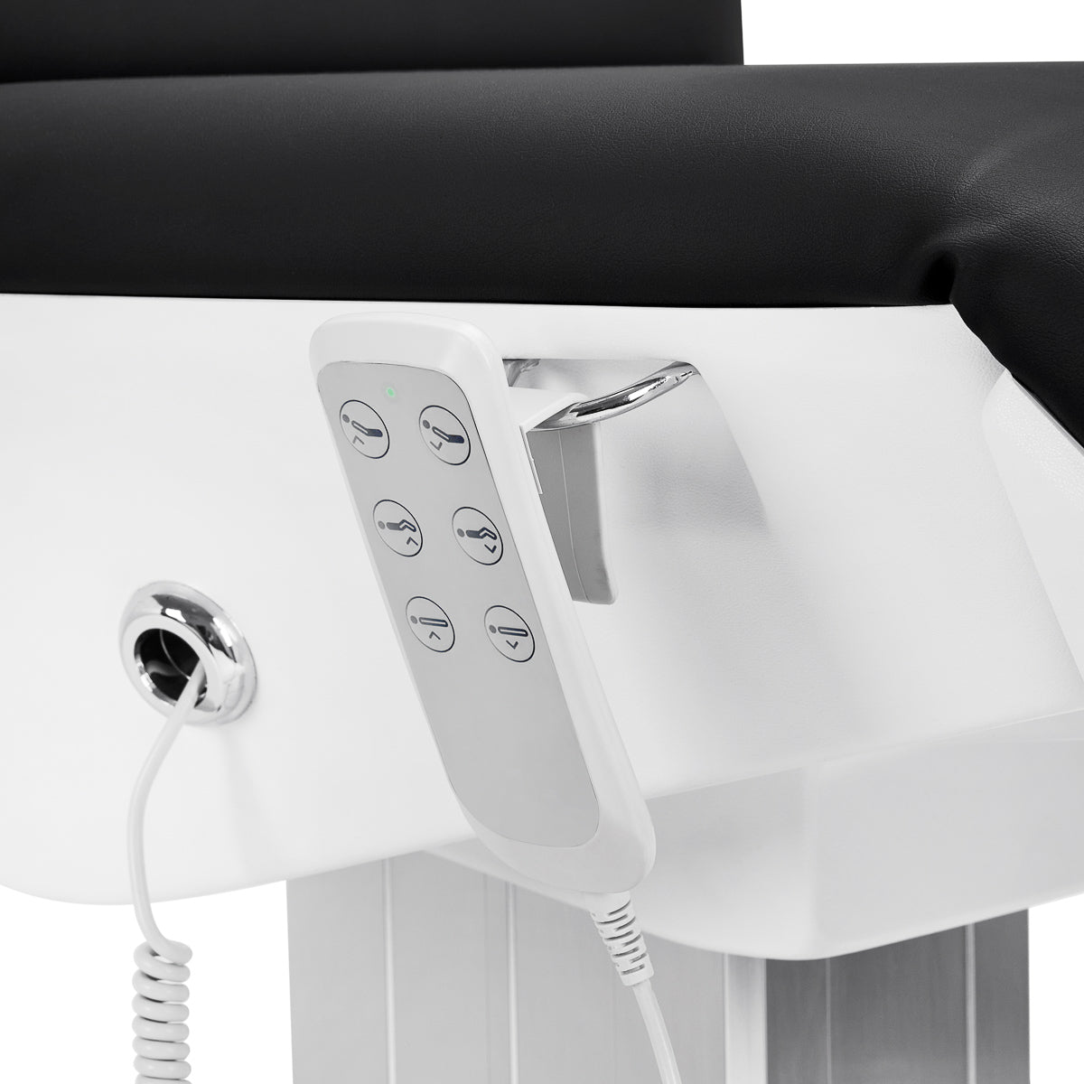 Elektrinis kosmetologinis gultas Eclipse 2240k su lopšio funkcija, 3 pavaros – juodas