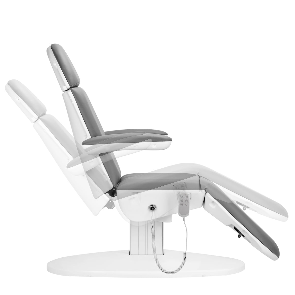 Elektrinis kosmetologinis gultas Eclipse 2240k su lopšio funkcija, 3 pavaros – pilka