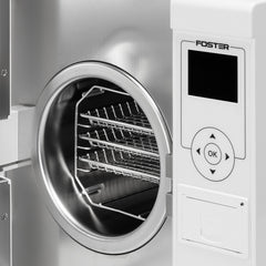 Fomos Foster 8 l B klasės autoklavas su spausdintuvu, baltas – 6 vaizdas