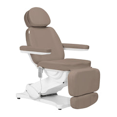 Elektrinis kosmetologinis gultas SILLON Classic – rudas, 3 varikliai