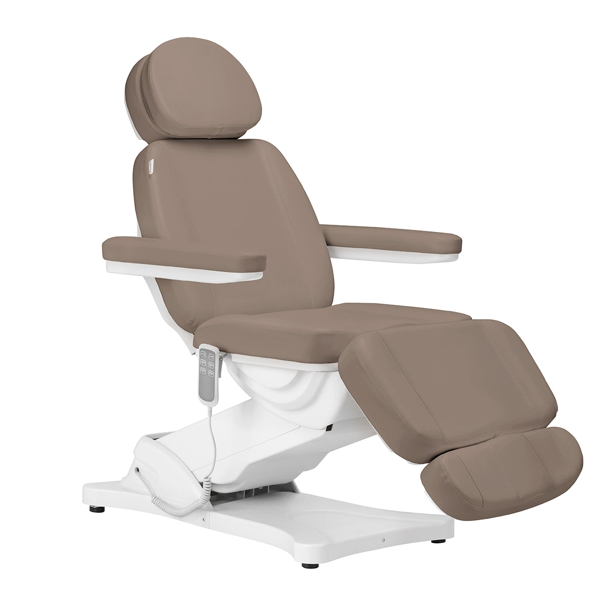 Elektrinis kosmetologinis gultas SILLON Classic – rudas, 3 varikliai
