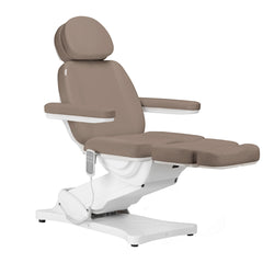 Elektrinis kosmetologinis gultas SILLON Classic – rudas, 3 varikliai