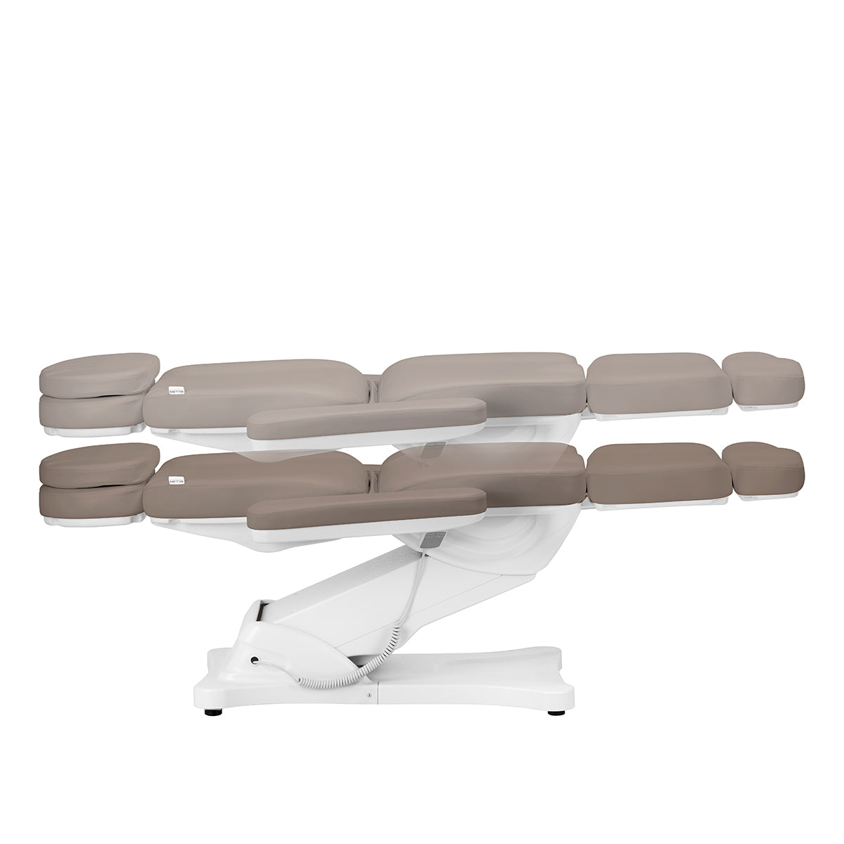 Elektrinis kosmetologinis gultas SILLON Classic – rudas, 3 varikliai