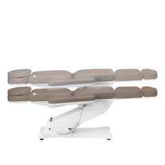 Elektrinis kosmetologinis gultas SILLON Classic – rudas, 3 varikliai