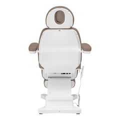 Elektrinis kosmetologinis gultas SILLON Classic – rudas, 3 varikliai