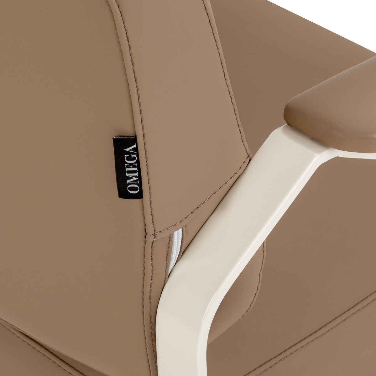 Hairdressing chair Omega Aurora light brown