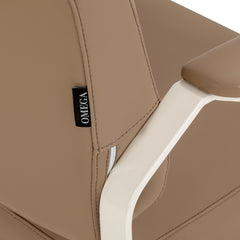 Hairdressing chair Omega Aurora light brown