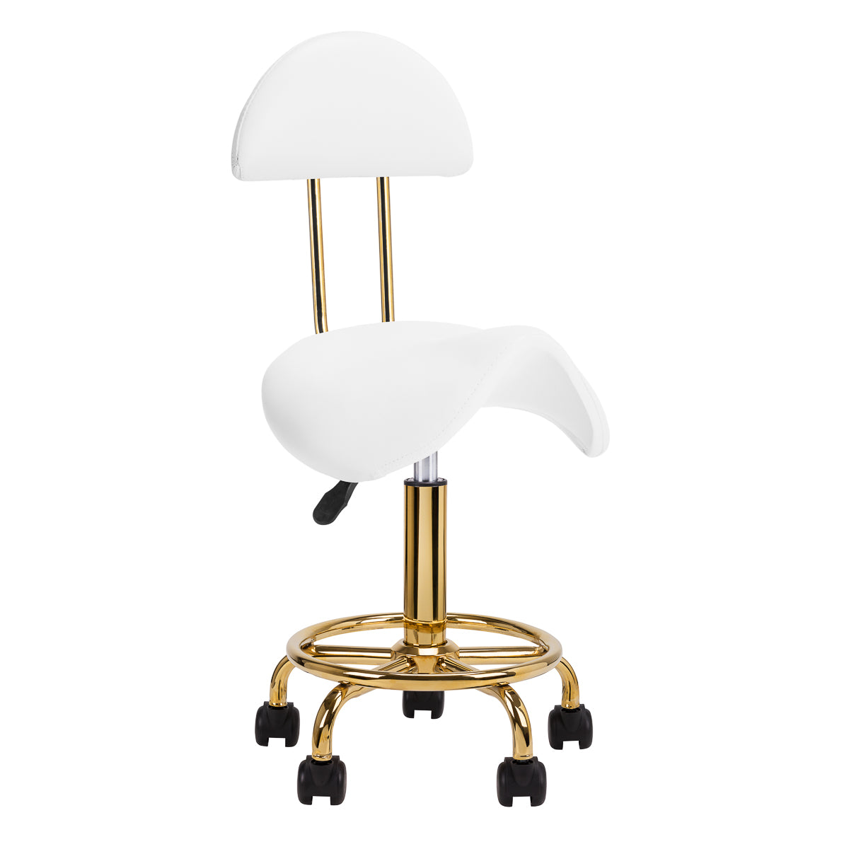 Cosmetic stool 6001-G gold white second category