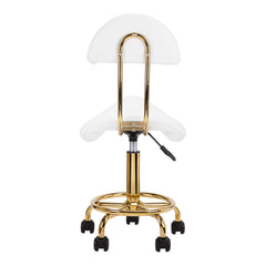 Cosmetic stool 6001-G gold white second category