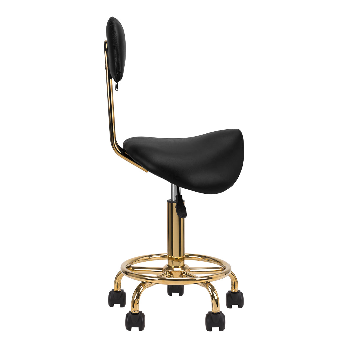 Cosmetic stool 6001-G gold black