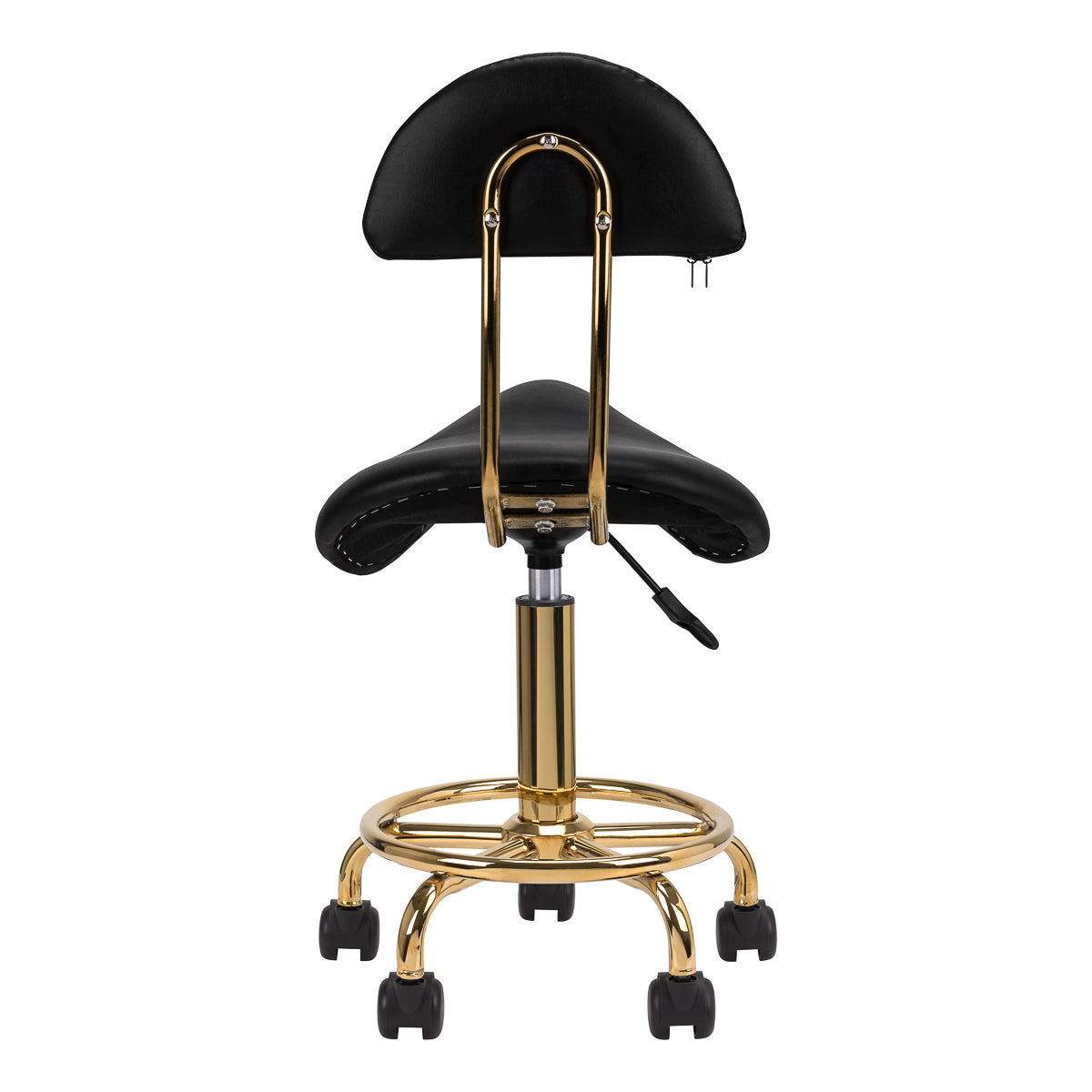 Cosmetic stool 6001-G gold black