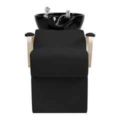 Hairdressing wash unit Omega Marina black