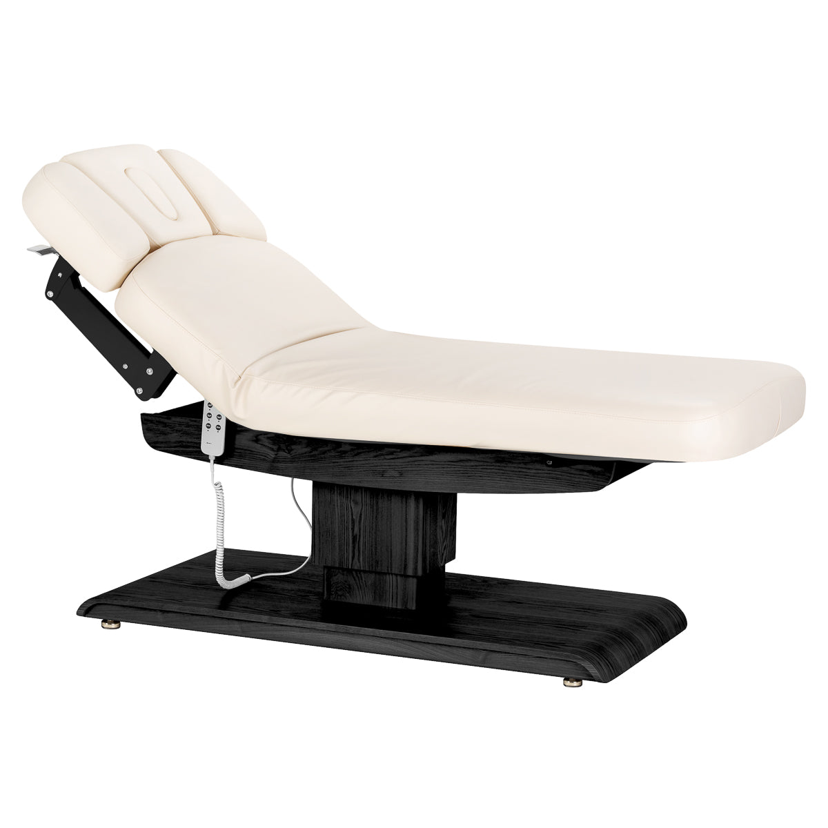 Sillon Relax elektrinis SPA gultas – kreminis su juodu pagrindu