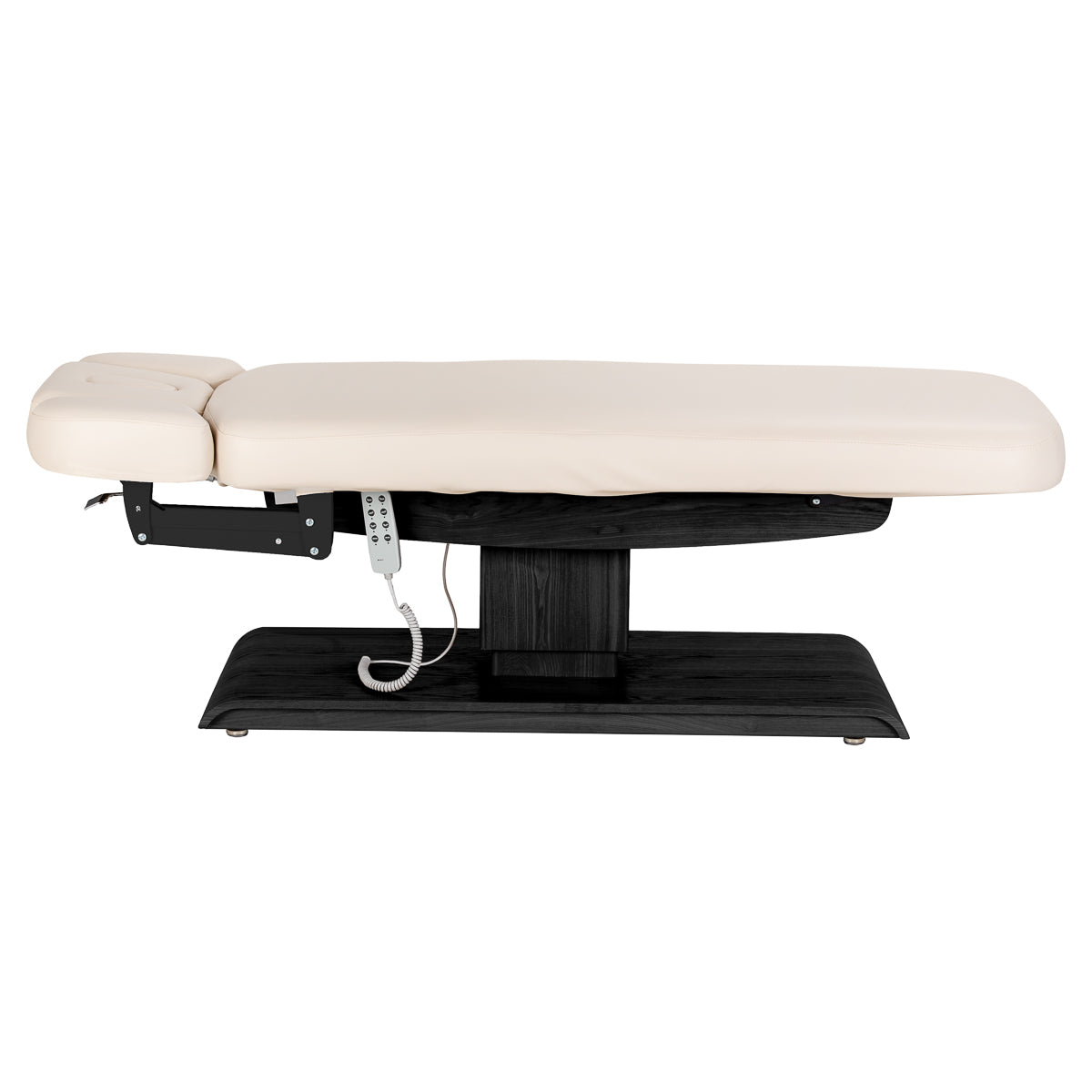 Sillon Relax elektrinis SPA gultas – kreminis su juodu pagrindu