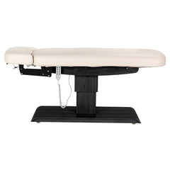 Sillon Relax elektrinis SPA gultas – kreminis su juodu pagrindu