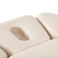 Sillon Relax elektrinis SPA gultas – kreminis su juodu pagrindu