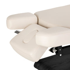 Sillon Relax elektrinis SPA gultas – kreminis su juodu pagrindu
