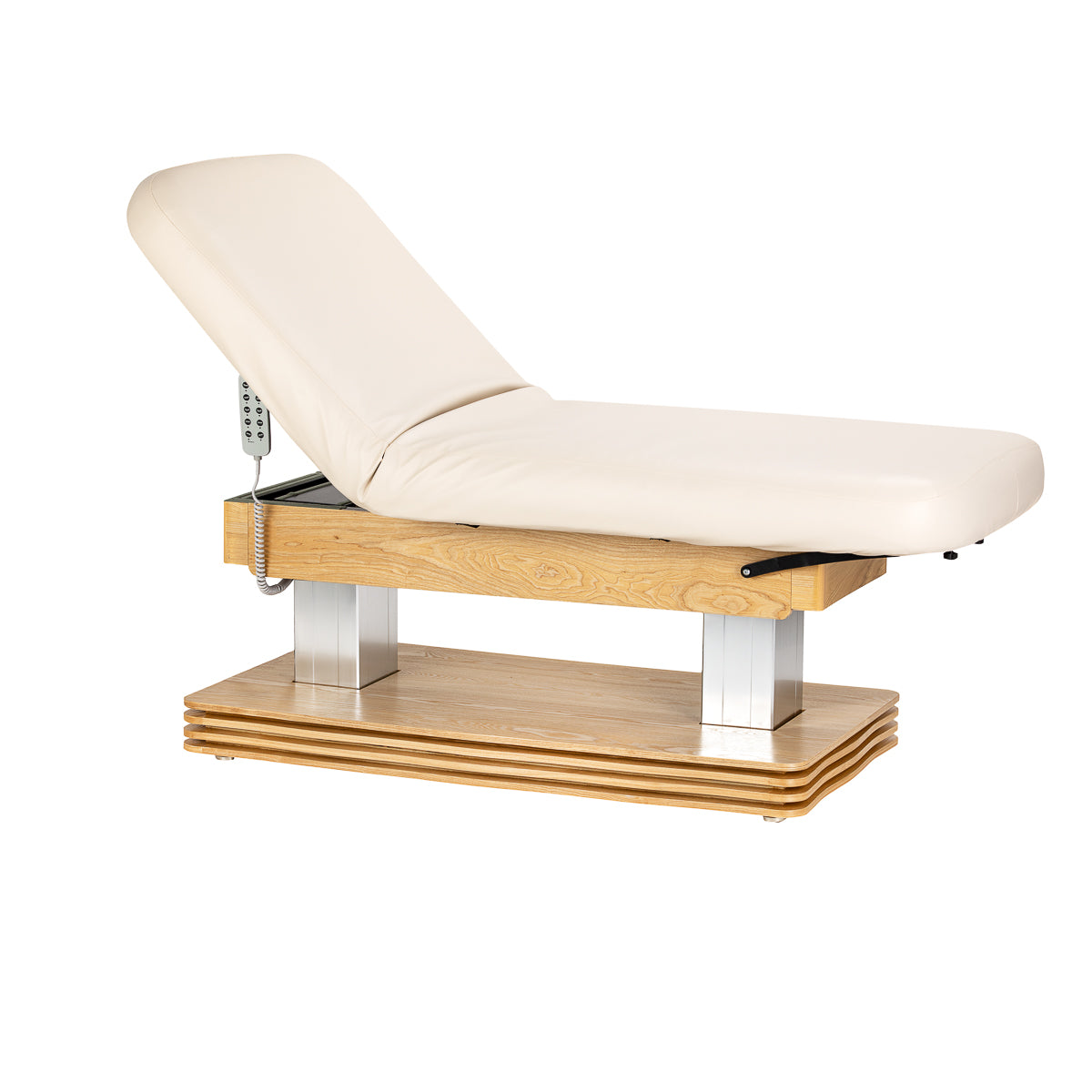 Sillon Comfort elektrinis SPA gultas – kreminis su šviesiai rudu pagrindu