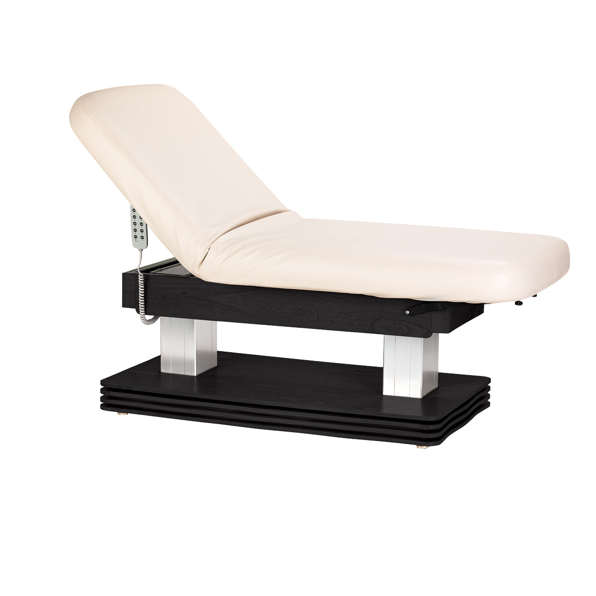 Sillon Comfort elektrinis SPA gultas – kreminis su juodu pagrindu