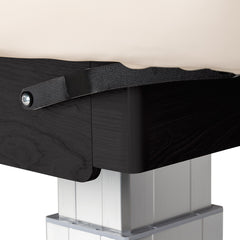Sillon Comfort elektrinis SPA gultas – kreminis su juodu pagrindu