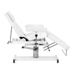 Kosmetologinis hidraulinis gultas Sillon A 210DH su lopšio funkcija, balta