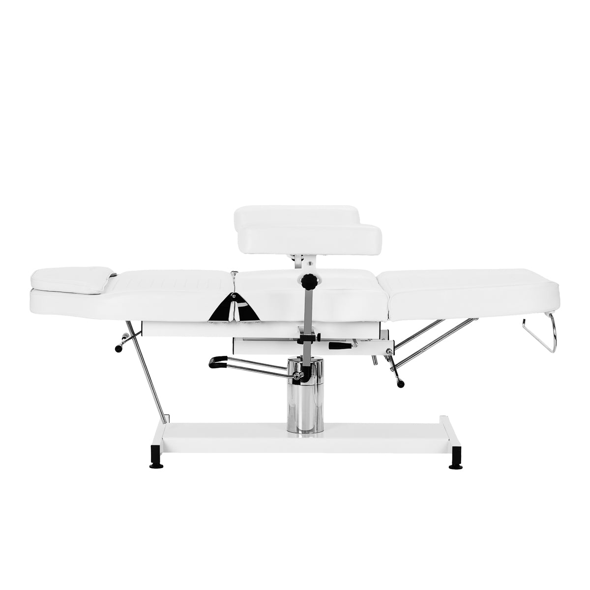Kosmetologinis hidraulinis gultas Sillon A 210DH su lopšio funkcija, balta