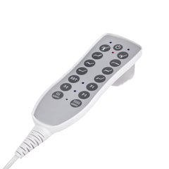 Elektrinis kosmetologinis gultas Azzurro 708A, 4 varikliai, baltas