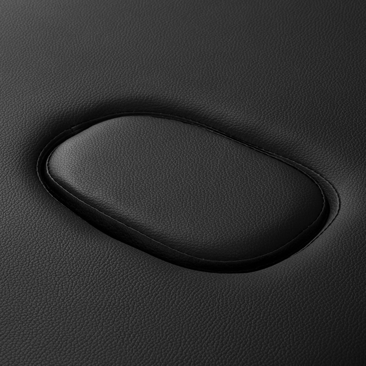 Sulankstomas aliumininis masažo stalas BALANCE, 2 dalių, juodas