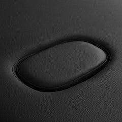 Sulankstomas medinis masažo stalas BALANCE, 3 dalių, juodas