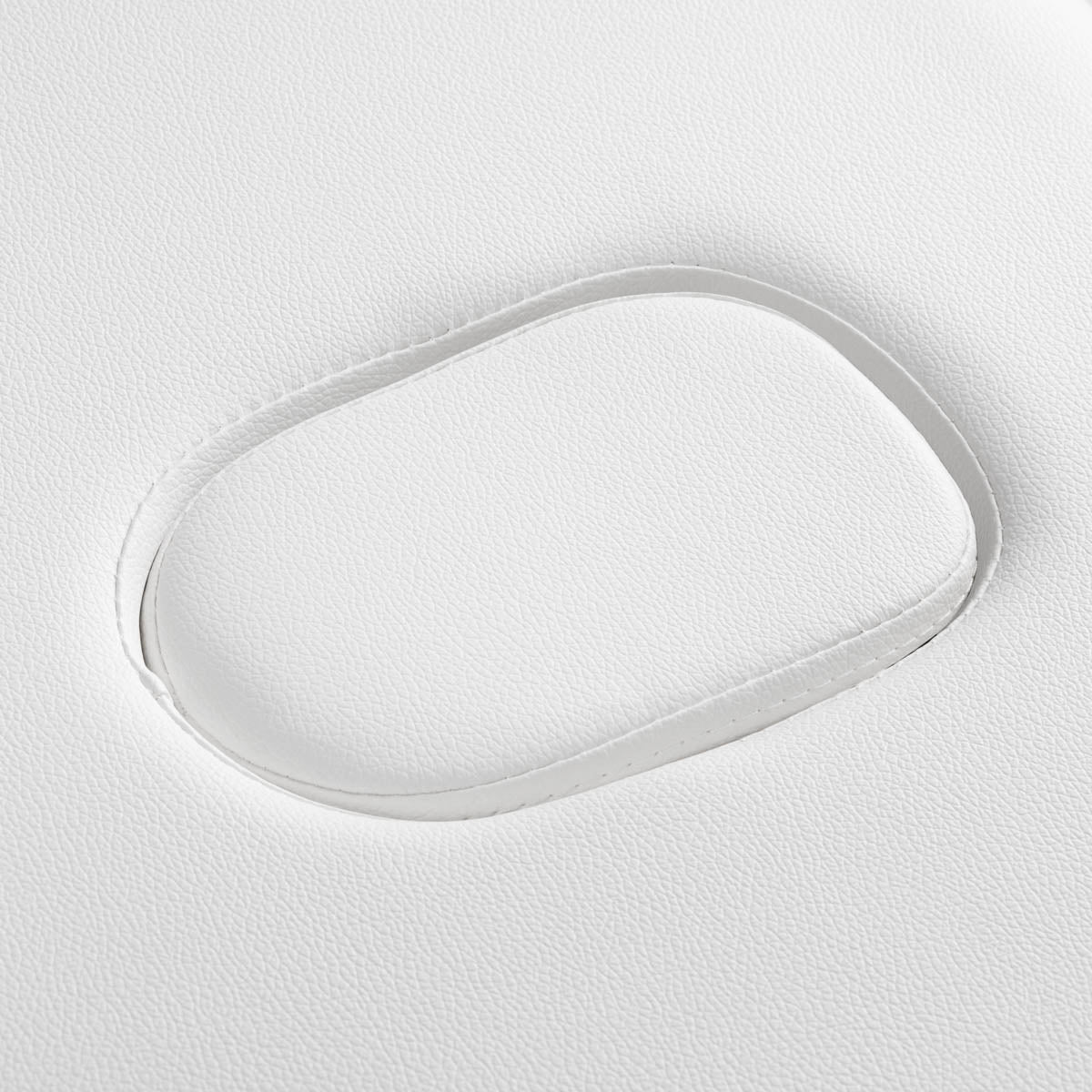 Sulankstomas medinis masažo stalas BALANCE Lux, 2 dalių, 190 × 70 cm, baltas