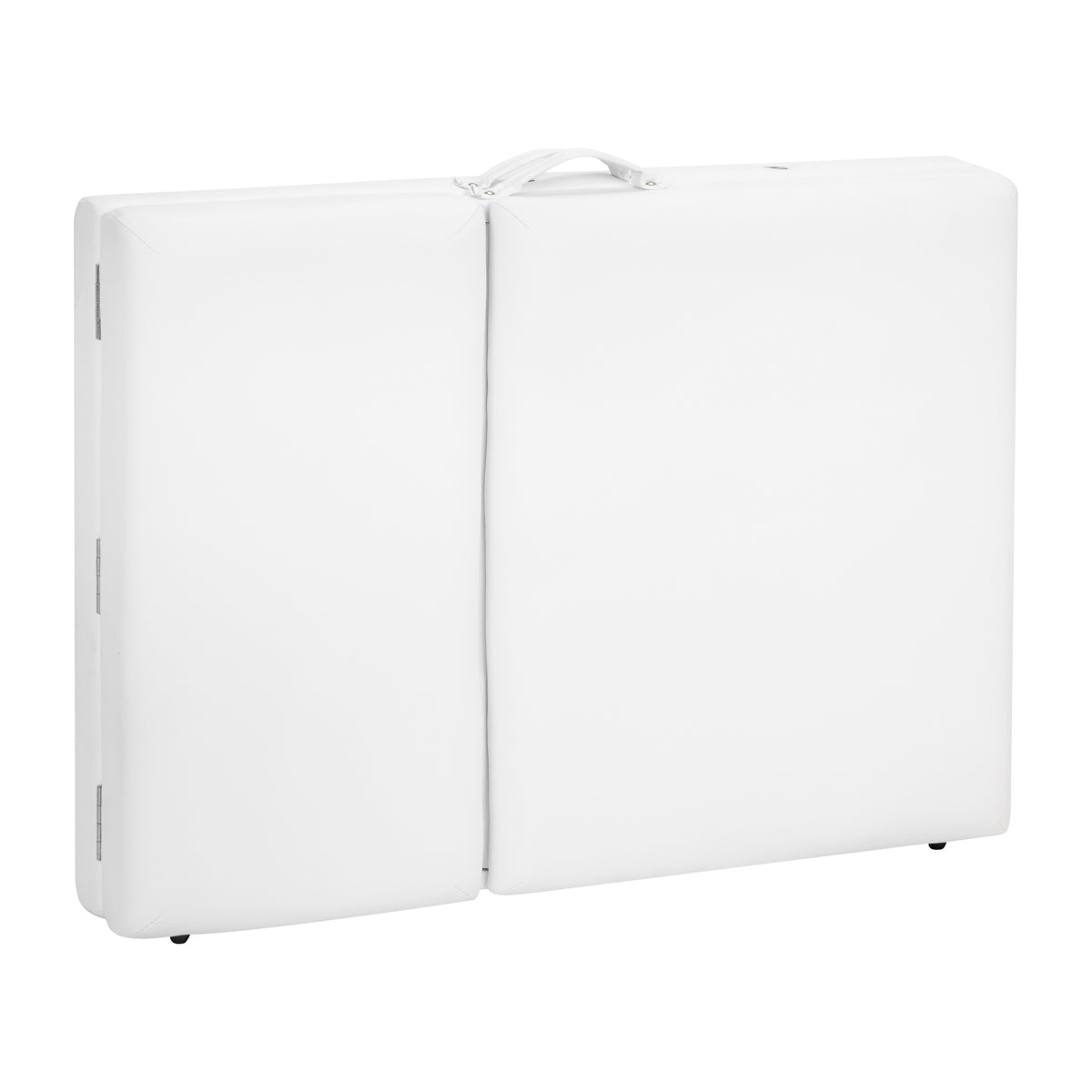 Sulankstomas medinis masažo stalas BALANCE Lux, 3 dalių, 190 × 70 cm, baltas