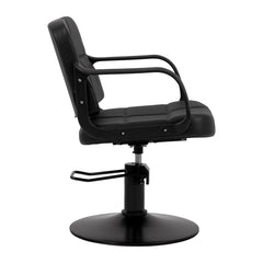 Kirpyklos kėdė Hair System Komodo, juoda – vaizdas 2