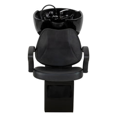 Kirpyklos plautuvė Hair System Borneo, juoda