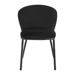 Lankytojo kėdė 4Rico Linea, juoda