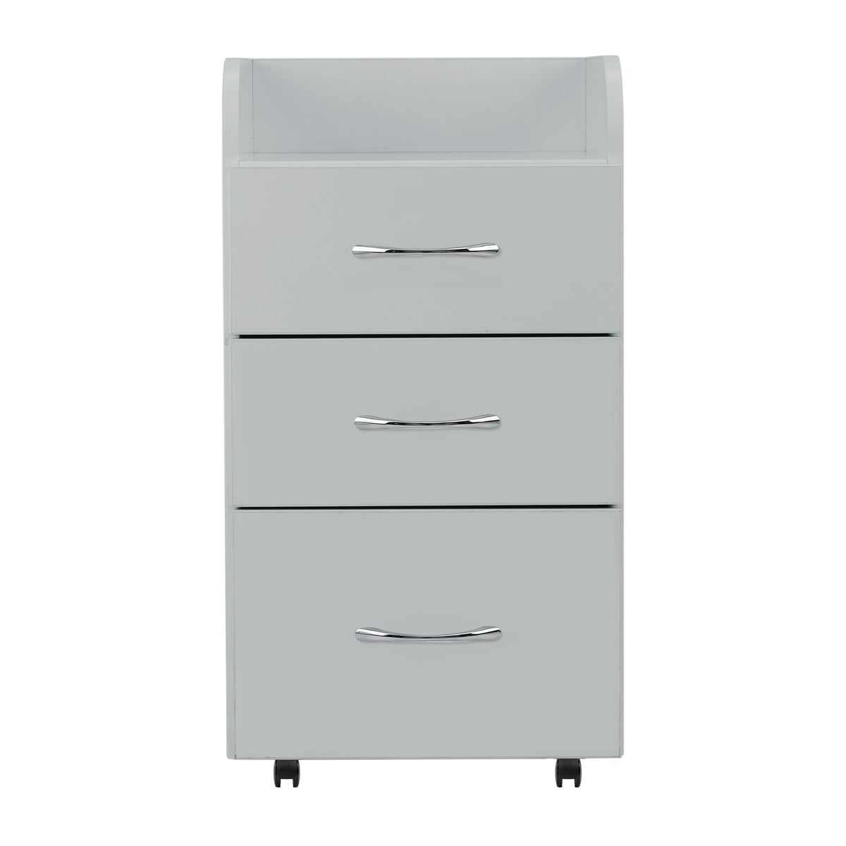 Spintelė grožio salonui KOMBI, pilka