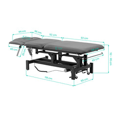 Electric Rehabilitation Table for Massage and Physiotherapy Balance Eso 5 grey