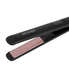 Kessner Ionic profesionalus plaukų tiesintuvas 230 °C, juodas – 5 vaizdas