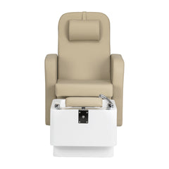Pedikiūro SPA krėslas Sillon Elysia, kreminės spalvos