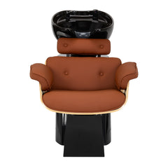 Hairdressing wash unit Gabbiano Florencja brown