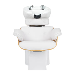 Hairdressing wash unit Gabbiano Florencja white
