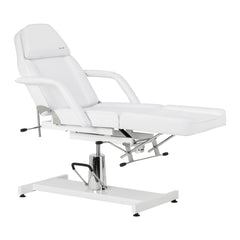 Hydraulic cosmetic chair Sillon 210 with cradle white