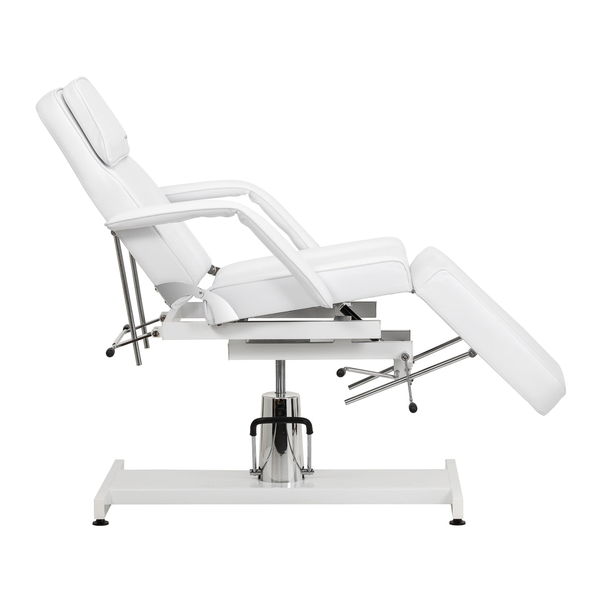 Hydraulic cosmetic chair Sillon 210 with cradle white
