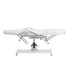 Hydraulic cosmetic chair Sillon 210 with cradle white