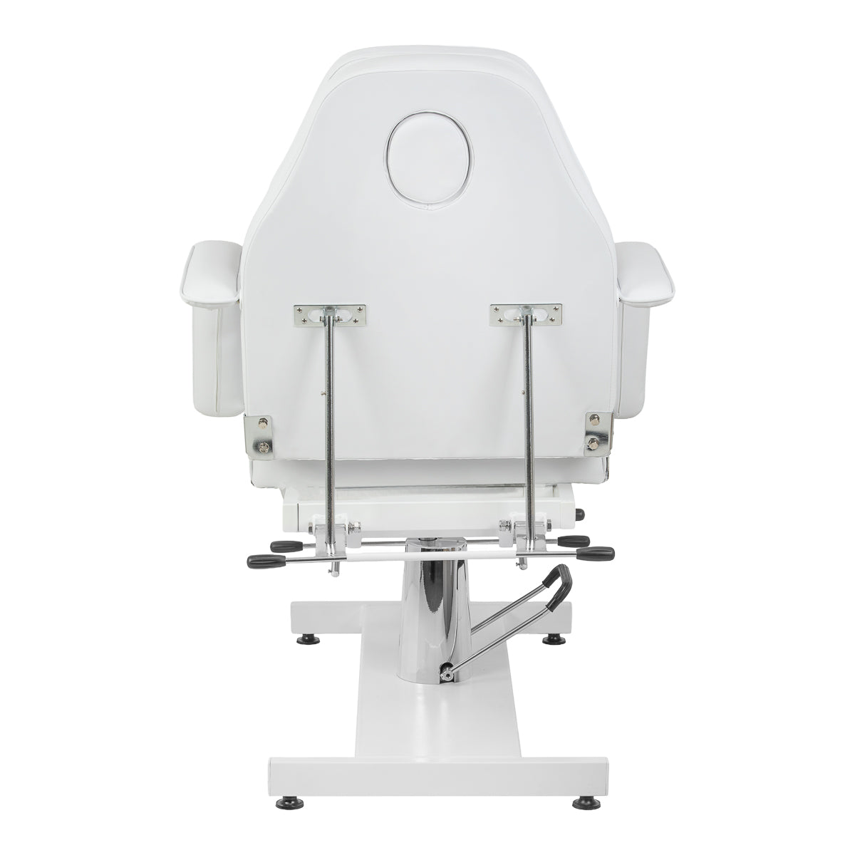 Hydraulic cosmetic chair Sillon 210 with cradle white