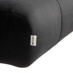 Blakstienų procedūrų kėdė Sillon Corona, juoda su auksiniu pagrindu