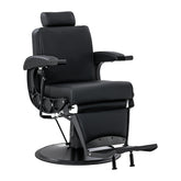 Gabbiano Continental barberio kėdė su masažo funkcija, juoda