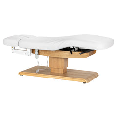 Sillon Relax elektrinis SPA gultas – baltas, šviesiai rudas pagrindas
