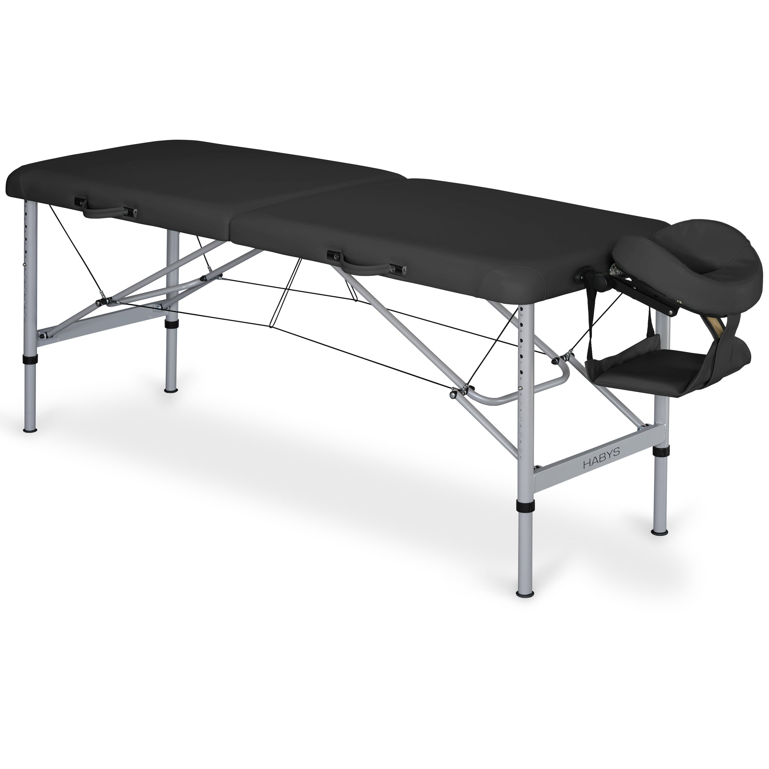Aero K015 masažo stalas 60 cm, juodas